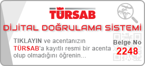 TÜRSAB Dijital Doğrulama Sistemi - Gazi Tur Seyahat Acentası (Belge No: 2248)
